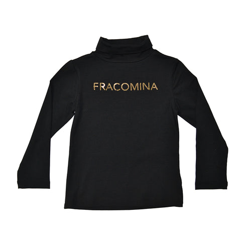 T-SHIRT - FRACOMINA - Sesso: Bambina - Colore: Nero - Stagione: Autunno-Inverno