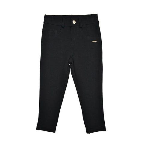 PANTALONE - FRACOMINA - Sesso: Bambina - Colore: Nero - Stagione: Autunno-Inverno