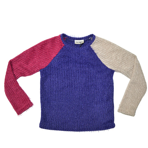 BLUSA - FRACOMINA - Sesso: Bambina - Colore: Viola - Stagione: Autunno-Inverno