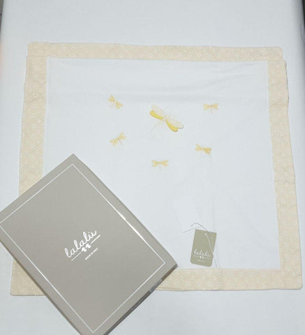 Copertina piquet neonata - LALALU - Sesso: Bambina - Colore: Bianco - Stagione: Primavera-Estate