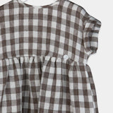 Vestito in felpa bambina - LALALU - Sesso: Bambina - Colore: Grigio - Stagione: Primavera-Estate