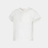 T-shirt in jersey bimbo - LALALU - Sesso: Bimbo - Colore: Bianco - Stagione: Primavera-Estate
