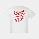 T-shirt in jersey bimbo - LALALU - Sesso: Bimbo - Colore: Bianco - Stagione: Primavera-Estate