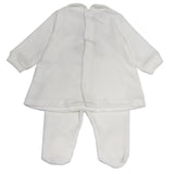 Compl. clin. ciniglia nea - LALALU - Sesso: Bambina - Colore: Panna - Stagione: Autunno-Inverno