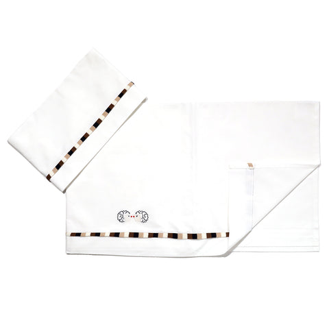 Lenzuolino carrozzino neo - LALALU - Colore: uni - Stagione: Autunno-Inverno