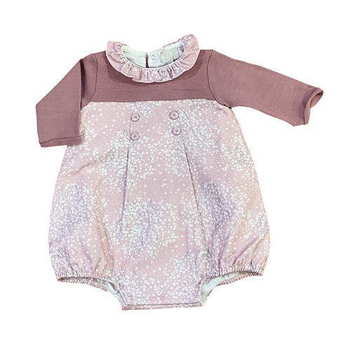 Pagliaccetto in maglia nea - LALALU - Sesso: Bambina - Colore: Rosa - Stagione: Autunno-Inverno