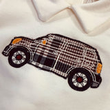 Tutina in felpa neonato - LALALU - Sesso: Bimbo - Colore: Bianco - Stagione: Autunno-Inverno