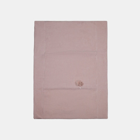 Copertina ciniglia neonata - LALALU - Sesso: Bambina - Colore: Rosa - Stagione: Autunno-Inverno