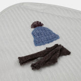 Accappatoio triangolo neonato - LALALU - Sesso: Bimbo - Colore: uni - Stagione: Autunno-Inverno