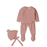 COMPLETO MAGLIA PUNTALE E BERRETTO