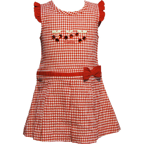 ABITO VICHI - MIRTILLO - Sesso: Bambina - Colore: Rosso - Stagione: Primavera-Estate