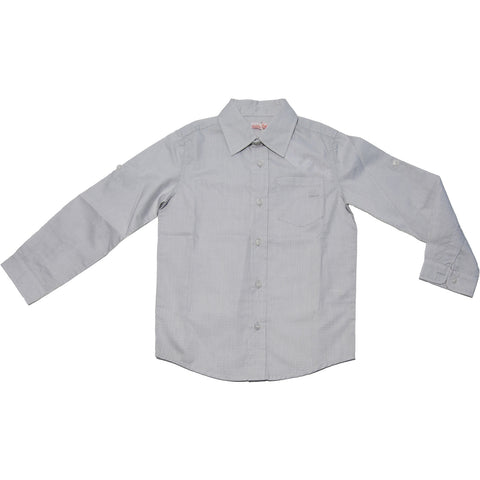 CAMICIA QUADRETTI - MIRTILLO - Colore: Grigio - Stagione: Primavera-Estate