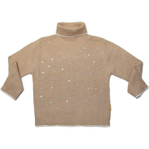 MAGLIONE - MIRTILLO - Sesso: Bambina - Colore: Beige - Stagione: Autunno-Inverno