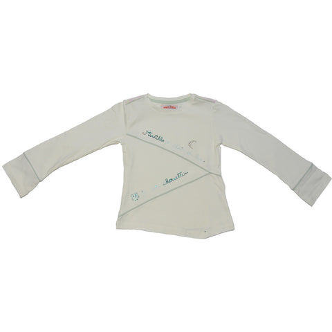 T-SHIRT - MIRTILLO - Sesso: Bambina - Colore: Beige - Stagione: Autunno-Inverno