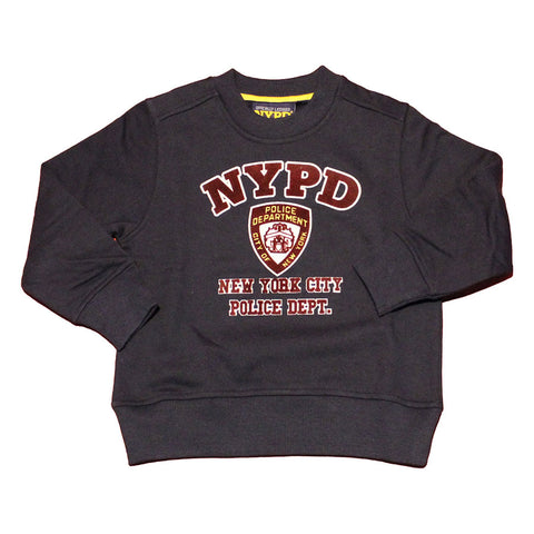 FELPA NYPD - MIRTILLO - Colore: Blu - Stagione: Autunno-Inverno