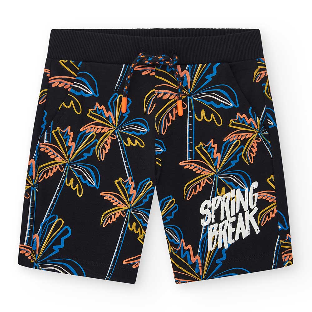 Bermuda shorts from the Nath Kids Children's Clothing Line, featuring a bright colored pattern on...