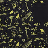 CAMISETA WAVY ENDLESS SUMMER - NATH KIDS - Colore: Nero - Stagione: Primavera-Estate