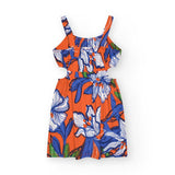 VESTIDO PUNTO LARA BEYOND THE BEACH - NATH KIDS - Sesso: Bambina - Colore: Arancione - Stagione: Primavera-Estate