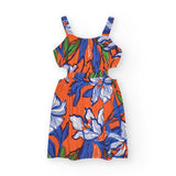 VESTIDO PUNTO LARA BEYOND THE BEACH - NATH KIDS - Sesso: Bambina - Colore: Arancione - Stagione: Primavera-Estate