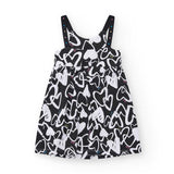 DRESS CHARLOTTE THE SUMMER DIARY - NATH KIDS - Sesso: Bambina - Colore: Nero - Stagione: Primavera-Estate