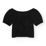 CAMISETA PEONIA LE JARDIN - NATH KIDS - Sesso: Bambina - Colore: Nero - Stagione: Primavera-Estate
