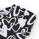 CAMISETA STEPHANY THE SUMMER DIARY - NATH KIDS - Sesso: Bambina - Colore: Nero - Stagione: Primavera-Estate