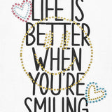SMILING THE SUMMER DIARY T-SHIRT
