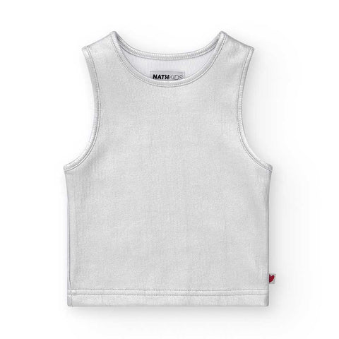 TANK TOP KATTY STRAWBERRY SORBET - NATH KIDS - Sesso: Bambina - Colore: Grigio - Stagione: Primavera-Estate