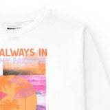 MASIKA SUN LOVER KNIT T-SHIRT