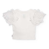 KNITTED T-SHIRT BALTAS WHITEEVENT - NATH KIDS - Sesso: Bambina - Colore: Bianco - Stagione: Primavera-Estate