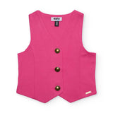 KNITTED VEST ALEXANDRA SECRETGARDEN - NATH KIDS - Sesso: Bambina - Colore: Rosa - Stagione: Primavera-Estate