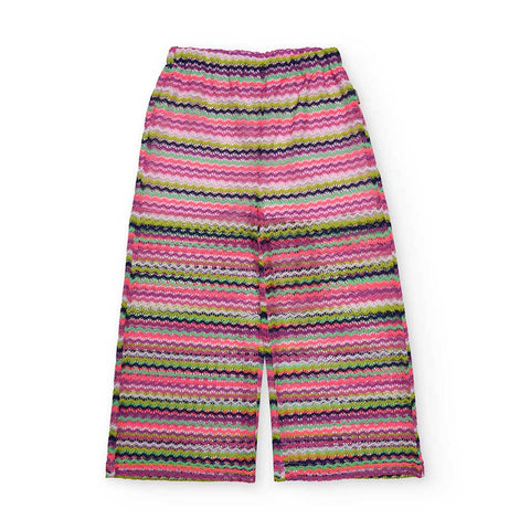 WOVEN TROUSER AGATHA CHARMINGPARADISE - NATH KIDS - Sesso: Bambina - Colore: Verde - Stagione: Primavera-Estate
