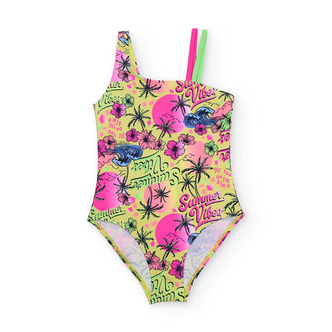 SWIMSUIT NAIA EASYBREEZY - NATH KIDS - Sesso: Bambina - Colore: Verde - Stagione: Primavera-Estate