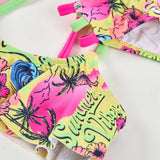 BIKINI NALU EASYBREEZY - NATH KIDS - Sesso: Bambina - Colore: Verde - Stagione: Primavera-Estate