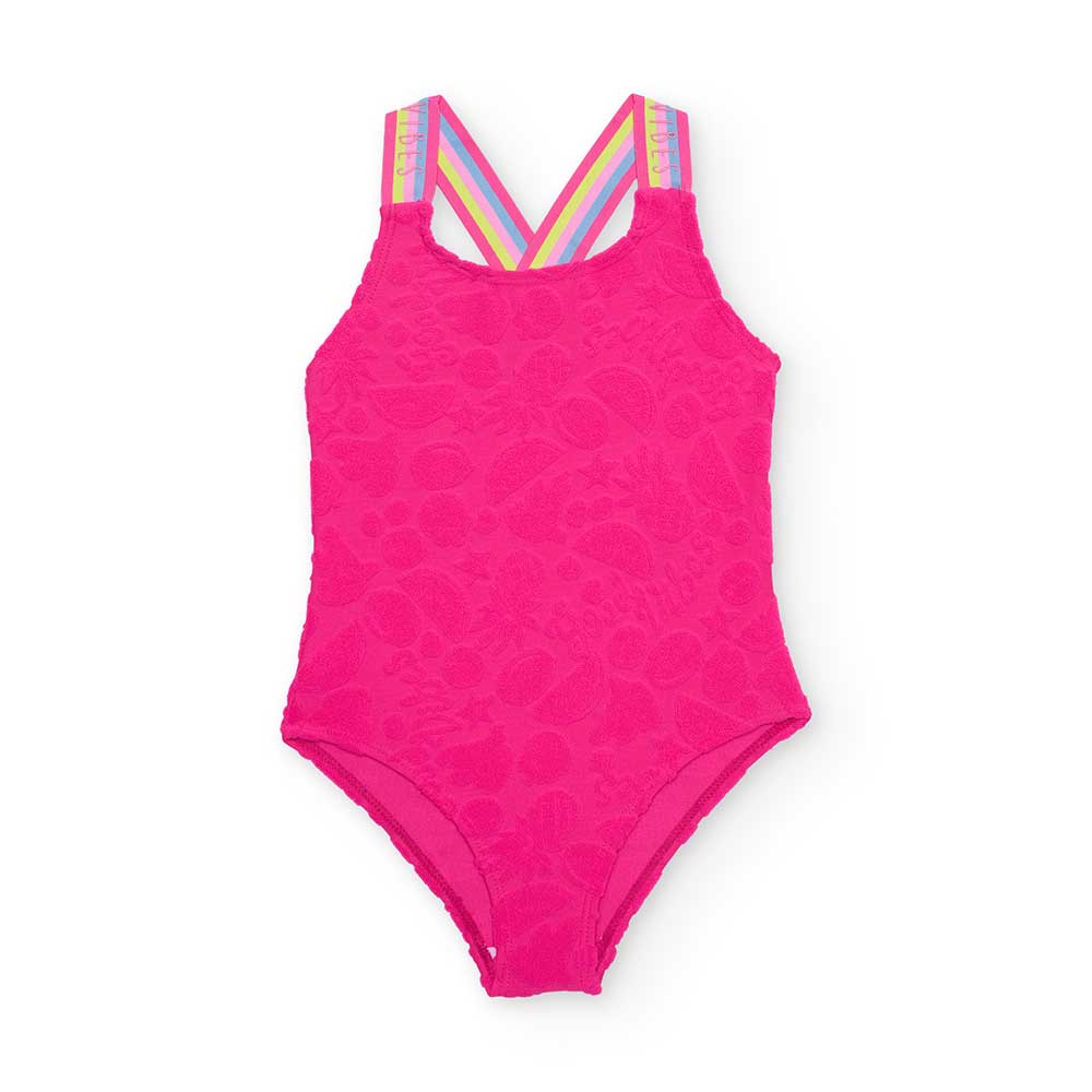 Fai brillare il sorriso della tua bambina con il fantastico costume da bagno Malina di Nath Kids!...