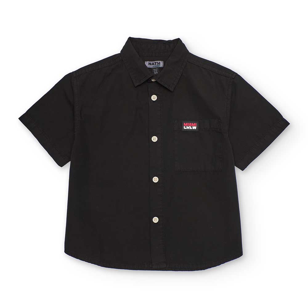 Scopri la camicia corta perfetta per le avventure primaverili e estive del tuo bambino! Con un de...