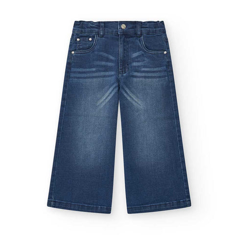 WIDE LEG JEANS INES CENTRAL PARK - NATH KIDS - Sesso: Bambina - Colore: uni - Stagione: Autunno-Inverno