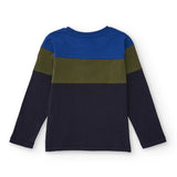 LONG SLEEVE T-SHIRT ROARSOME JURASSIC TOWN - NATH KIDS - Colore: Blu - Stagione: Autunno-Inverno