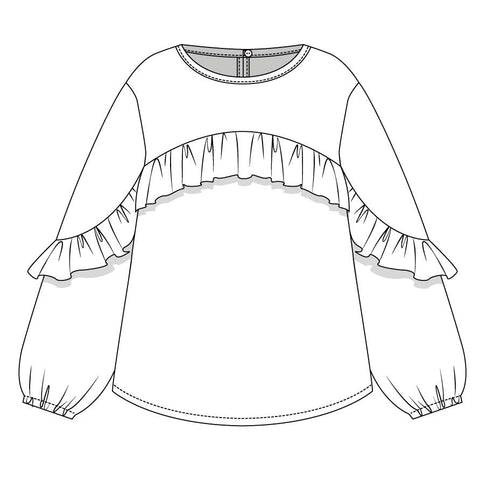 Blouse Luise French Story