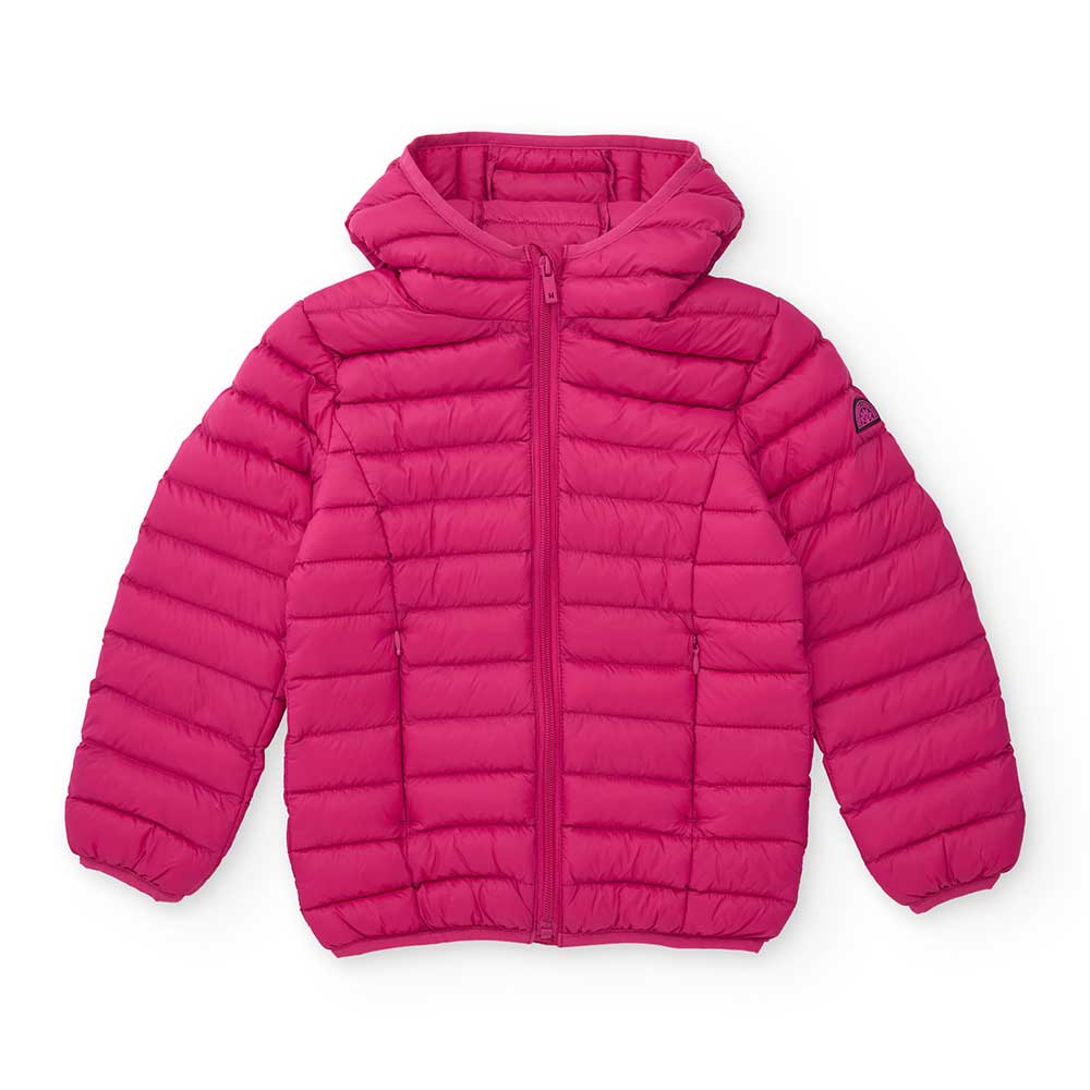 Light jacket from the Linea Abbigliamento Bambina Nath Kids, with hood and an internal pouch for ...