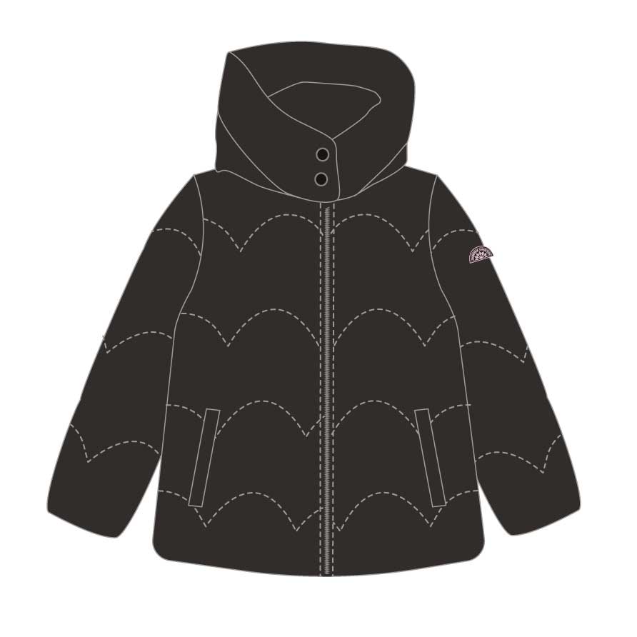 Down jacket from the Nath Kids Girls' Clothing Line, with hood, in technical fabric.
Composition:...