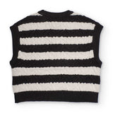 KNITTED VEST AMELIE FRENCH STORY - NATH KIDS - Sesso: Bambina - Colore: Nero - Stagione: Autunno-Inverno