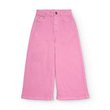 WIDE LEG TWILL PANTS TULIP FLORAL OPULENCE