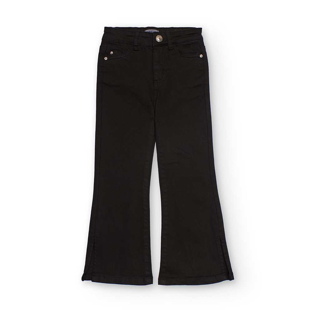 Denim trousers from the Nath Kids Girls' Clothing Line, with flared legs and slits at the hem.
Co...