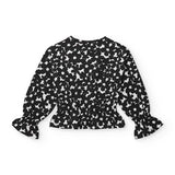 MAGLIA MANICA LUNGA FIORI