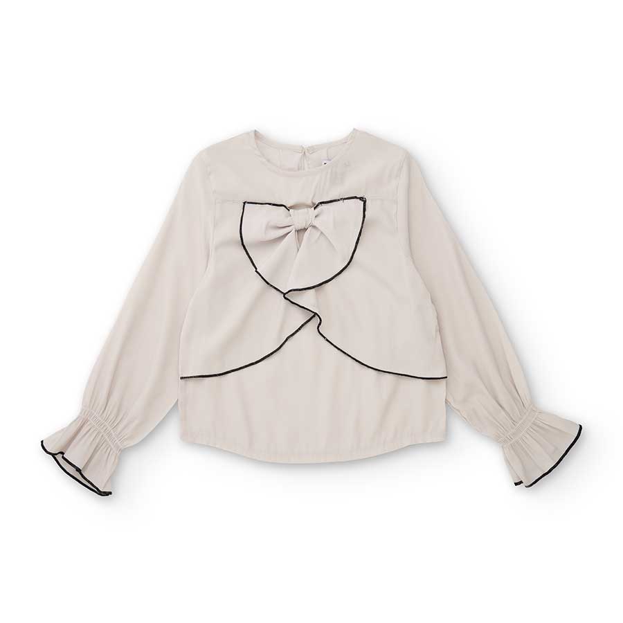 Questa camicia con fiocco è perfetta per aggiungere un tocco di eleganza al guardaroba della tua ...