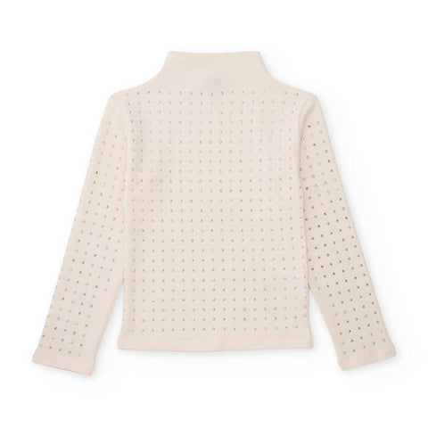 MAGLIA LUNGA STRASS
