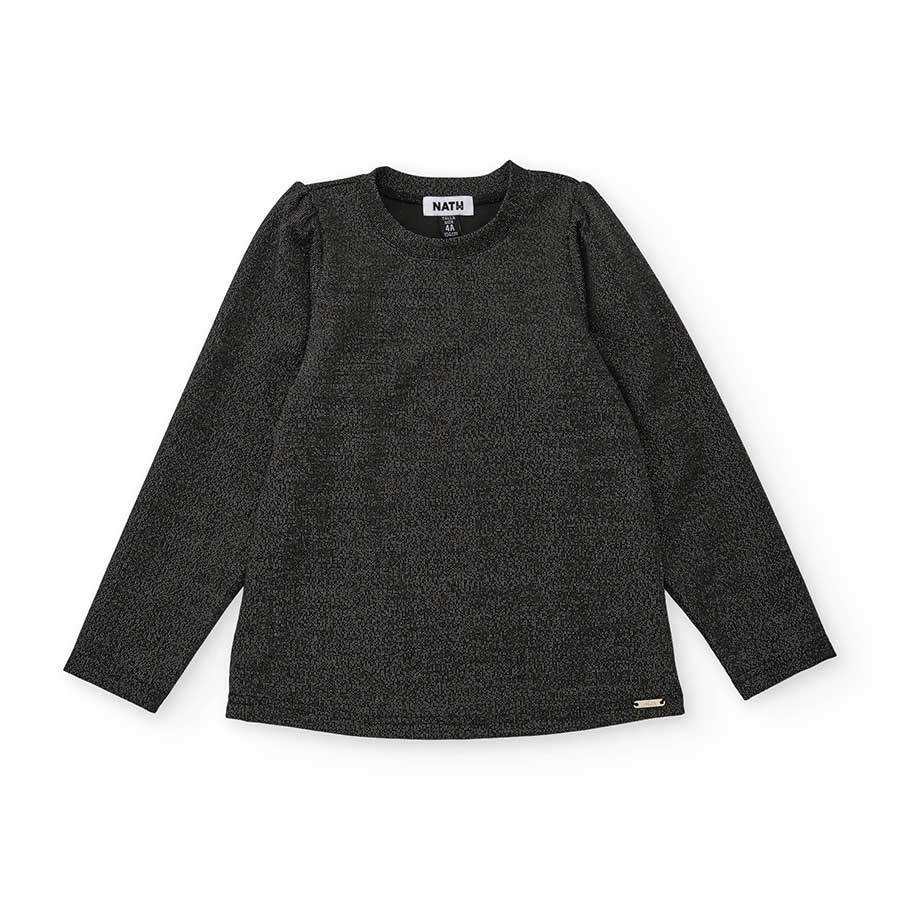 Questa maglia a manica lunga è perfetta per accompagnare la tua bambina nelle giornate più fresch...