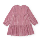 VESTITO VELLUTO ROSA