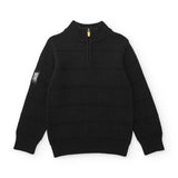 MAGLIONE ZIP COTONE